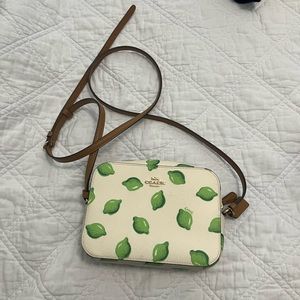Coach lime purse